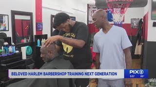 Beloved Harlem barbershop trains next generation