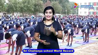 Sri Chaitanya school World Record| JAWAHAR CHANNEL