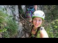 leichter klettersteig am see. via ferrata sasse am idrosee