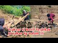 Mesin Si Bocil Terjebak di lahan dalam