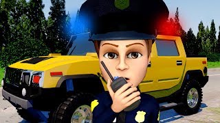 Car movies for children full movie 25 MIN. Cartoon Police car chase. Car playing children.