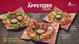 Applebee's New Appetizer Platter — More to Share, More to Love