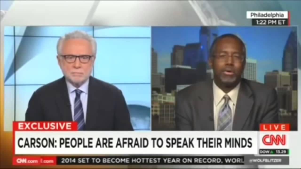 CNN Bizarrely Attacks Dr. Ben Carson - YouTube