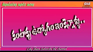 ఇరవై ఏళ్ళ నుంచి ఒప్పంద ఉద్యోగమే . .