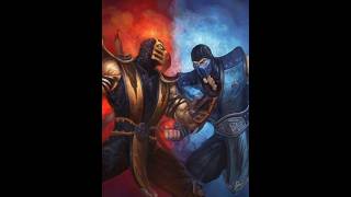 Scorpion and Sub Zero VS Natsu Dragneel and Gray Fullbuster #mortalkombat #fairytail