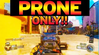 LIVE PRONE ONLY CHALLENGE IN BLACK OPS 3! | Chaos