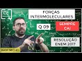 FORÇAS INTERMOLECULARES - SEMPRE CAI - ENEM 2017