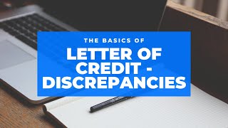 Letter of Credit Discrepancies