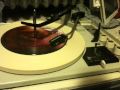 Lady GaGa - Bad Romance picture disc vinyl being played on 50+ years old equipment