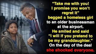 An unexpected meeting at the airport changed the life of an old businessman.