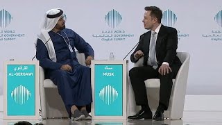 Mohammad Al Gergawi in a conversation with Elon Musk ॥ Elon musk॥ elon musk interview ॥ tesla