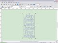 stitch and sew sns embroidery software tutorials lesson 14 namedrop function