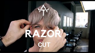 HOW TO RAZOR CUT SHORT HAIR - PIXIE CUT IDEAS