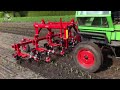 deutz intrac 2003 met steketee ec weeder en treffler ts300 wied