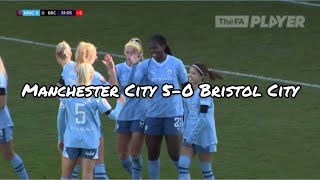 Manchester City Vs Bristol City Women Highlights | Women's Super League 23/24 | 15/10/2023