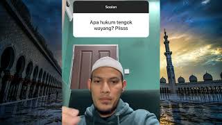 Hukum tengok wayang? - Ustaz Adnin