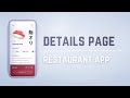 🍣📱 Sushi Restaurant App / FOOD DETAILS PAGE • Flutter Tutorial