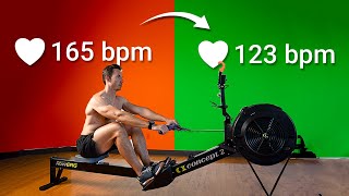 Home Rowing Workout for Longevity: 20 Minute - Zone 2 Heart Rate