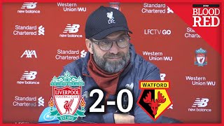 Jurgen Klopp FULL Post-Match Press Conference | Liverpool 2-0 Watford