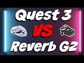 Quest 3 VS Reverb G2! 🔥(Is it Better??) #meta #msfs2020  #dcs