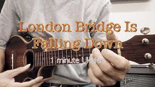 「ロンドン橋落ちた」 ”London″ Bridge is Falling Down” with TAB・譜あり。