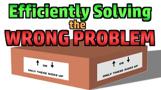 Bad Label, or: Efficiently Solving the Wrong Problem