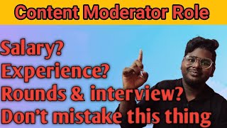 Genpact Content Moderator Role  our subscribers selected Don't make mistakes by intermediate jod 👍