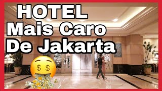 Vlog*  Almocei no restaurante do Hotel + Luxouso e carissimo de Jakarta, MULIA HOTEL TOUR⭐⭐⭐⭐⭐