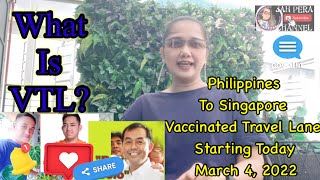 What Is VTL? Vaccinated Travel Lane / Travel To Singapore Via VTL / Travel Guidelines / Jah Pera