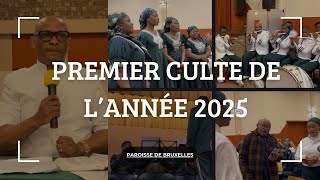 Premier culte de l’année 2025 paroisse de Bruxelles