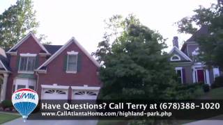 Highland Park Subdivision, Marietta GA