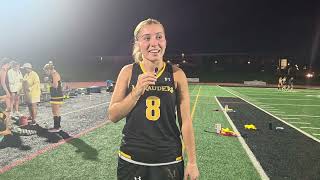 Interview with Teagan Byler After First Collegiate Goal