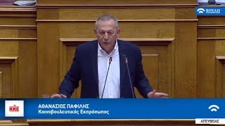 ΤΟΠΟΘΕΤΗΣΗ ΤΟΥ Θ.ΠΑΦΙΛΗ ΓΙΑ ΤΟ Ν/Σ ΤΟΥ ΥΠ. ΠΟΛΙΤΙΣΜΟΥ ΚΑΙ ΑΘΛΗΤΙΣΜΟΥ