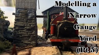 Modelling A Narrow Gauge Yard (Part 5) - Building A Model Railway