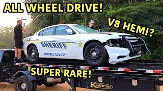 Rebuilding A Wrecked 2018 Dodge Charger Police Car!!!