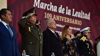 109 Aniversario de la Marcha de la Lealtad en el Castillo de Chapultepec