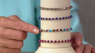 Lola Rose Portobello Adjustable Gemstone Bracelet on QVC