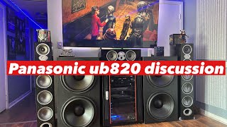 Panasonic ub820 issue and build quality talk.