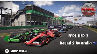 FPRL | F1 24 | Australia | Tier 2 | Season 8 | Race 2/10