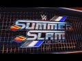 WWE SummerSlam: Detroit Opening