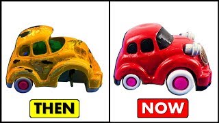 Old Toy Car Restoration || Supercar Before and After Restore