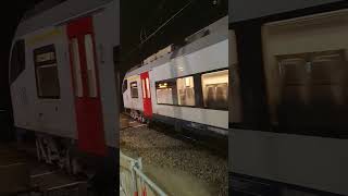 Desiro 08 068 richting Mechelen vanuit Buggenhout😍 #beginner #belgium #nmbs #treinspotter #youtube