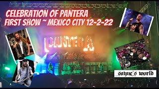 Pantera l Toluca Mexico Hell and Heaven Festival 12-2-22 Tribute to Vinny and Dimebag INCREDIBLE