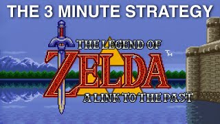 Trying the trick to beat Legend of Zelda: A Link to the Past in 3 minutes