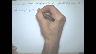11.1 The Lagrangian Method | 11 Optimization | Pattern Recognition Class 2012