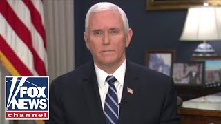 Pence joins 'Fox & Friends' to detail Trump's Europe travel ban
