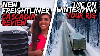 New Freightliner Cascadia Review \u0026 Winterizing Your Rig