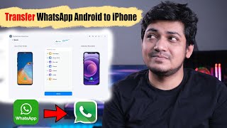 How to transfer whatsapp from android to iphone  Easy way | A to z Whatsapp Transfer