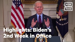 Biden's Second Week In Office