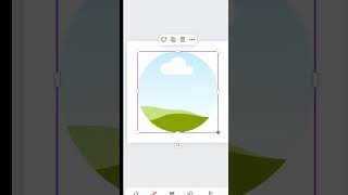 Crop Image Circle Shape #canva